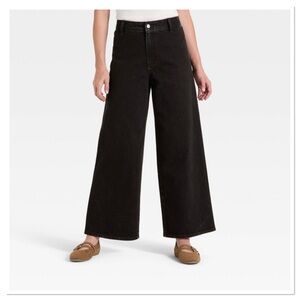 Women’s High Rise Sailor Wide Leg Ankle Jeans Universal Thread 14S